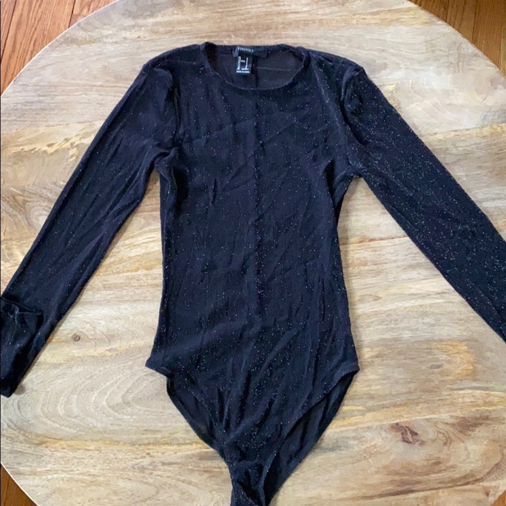 Mesh Sparkly Bodysuit
